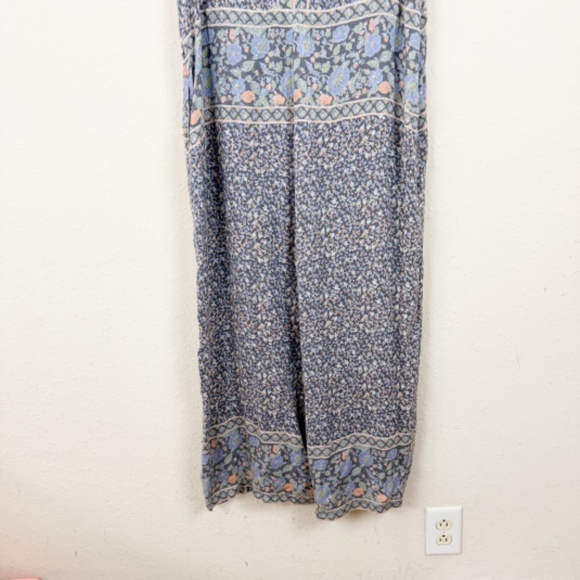 Free People Floral Boho Jumpsuit Size Large - Picture 6 of 7